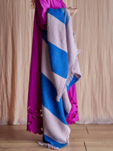 CADEO THROW BLUE 84-69973