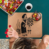 SET AMERICANO SUGHERO PLANT LOVER HELEN B