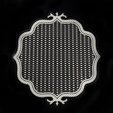 LE JARDIN SET 2 SOTTOPIATTI NERO