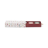 HOLIDAY RIBBEN MERCURY SET OF 3