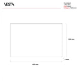 DECOR SET 2 TOVAGLIETTE RIGIDE RAINBOW