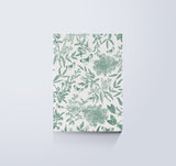 TO BE OR NOTE TACCUINO BIANCO "FARFALLE E FIORI"