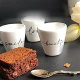 TAZZINA CAFFE' CALLIGRAFA SORRIDI