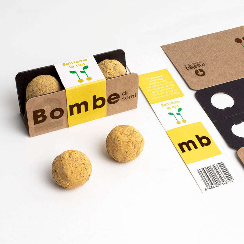 BOMBE DI SEMI SALVIAMO LE API