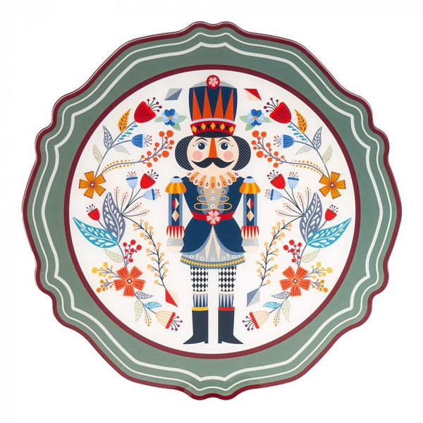 SET 2 SOTTOPIATTI NATALIZI SCHIACCIANOCI