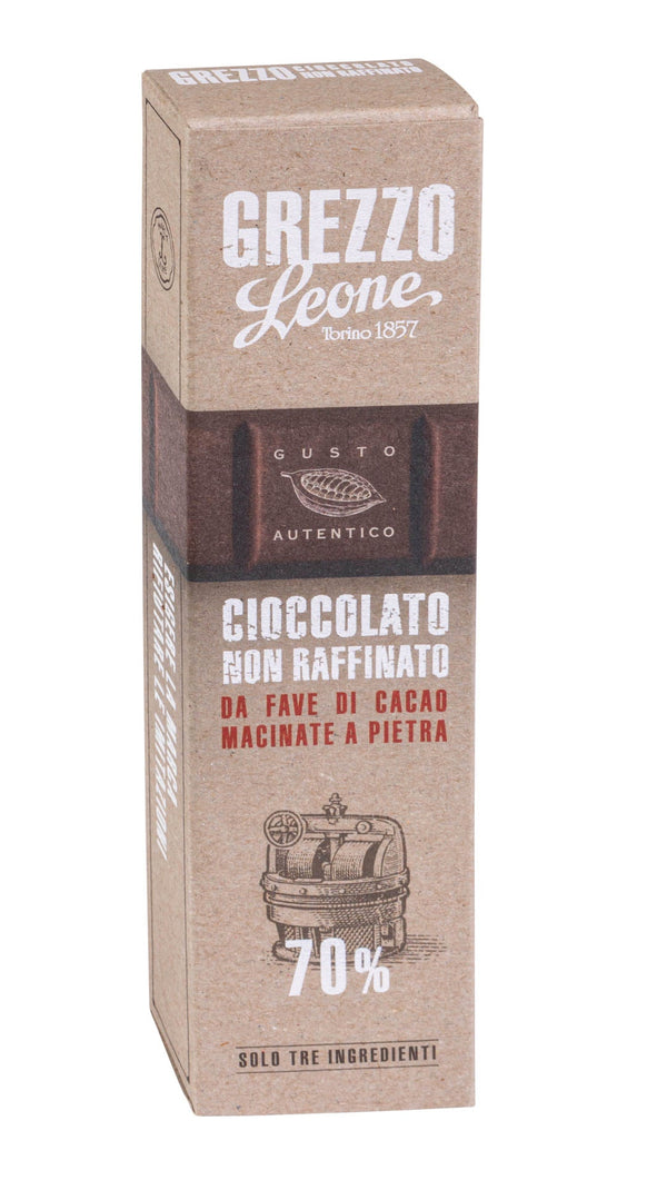 MINI STECCA CIOCCOLATO GREZZO LEONE